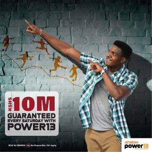 Shabiki power 13 jackpot