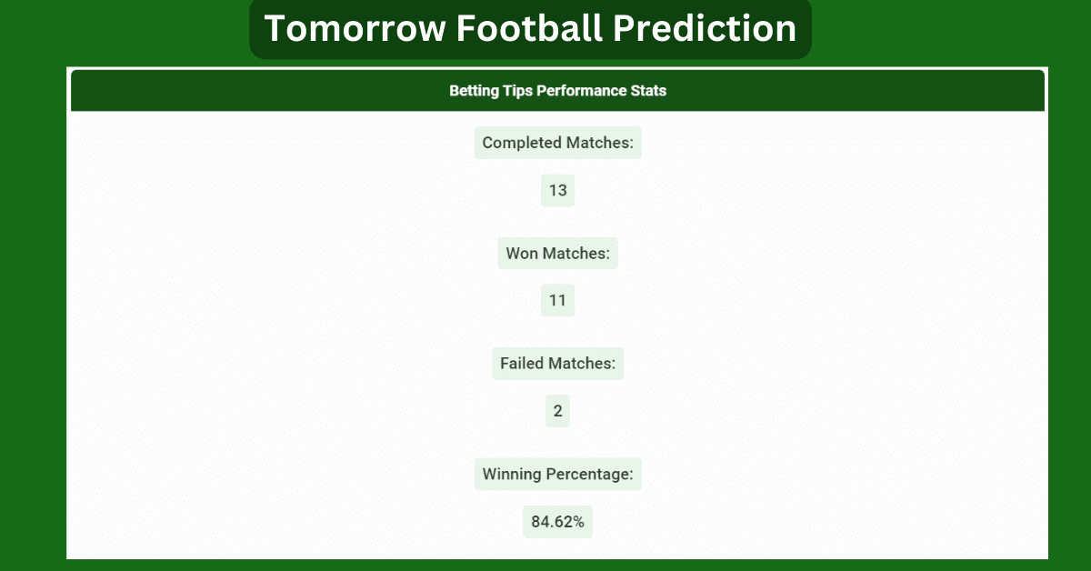 bet prediction for tomorrow